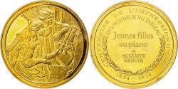 World Coins - France, Medal, French Fifth Republic, Arts & Culture, , Vermeil