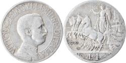 World Coins - Coin, Italy, Vittorio Emanuele III, Lira, 1910, Rome, , Silver, KM:45