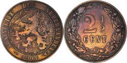 World Coins - Coin, Netherlands, Wilhelmina I, 2-1/2 Cent, 1903, , Bronze, KM:134