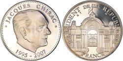 World Coins - France, Medal, Les Présidents de la République, Jacques Chirac, Politics