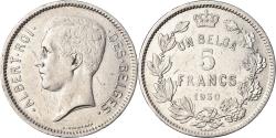 World Coins - Coin, Belgium, 5 Francs, 5 Frank, 1930, , Nickel, KM:97.1