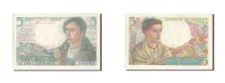 World Coins - Banknote, France, 5 Francs, 5 F 1943-1947 ''Berger'', 1947, 1947-10-30, UNC(63)