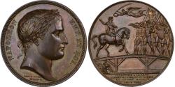 World Coins - France, Medal, Napoleon I, Allocution à l'Armée, 1806, Copper, Droz/Denon