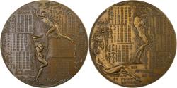 World Coins - France, Medal, Calendrier, Adam et Eve, 1968, Bronze, Corbin,