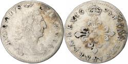 World Coins - France, Louis XIV, 4 Sols des Traitants, 1675, Paris, Silver,