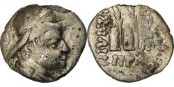 Ancient Coins - Coin, Baktrian Kingdom, Eukratides I, Obol, 170-145 BC, , Silver, SNG