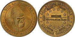 World Coins - France, Token, 17/ Zoo de la Palmyre - Gorille, 2002, Copper-nickel Aluminium
