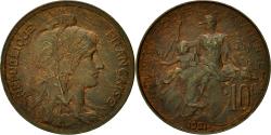 World Coins - Coin, France, Dupuis, 10 Centimes, 1921, Paris, , Bronze, KM:843