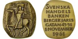 World Coins - Sweden, Medal, Svenska Handels Banken Birger Jarls Gatan, 1961, , Bronze