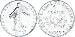 World Coins - Coin, France, Semeuse, Franc, 1999, Paris, O.Roty, , Nickel, KM:925.1