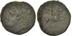 Ancient Coins - Coin, Sicily, Hieron II (274-216 BC), Hieron II, Bronze, Syracuse,