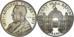 World Coins - France, Medal, Les Présidents de la République, Adolphe Thiers, Politics