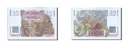 World Coins - Banknote, France, 50 Francs, 50 F 1946-1951 ''Le Verrier'', 1949, 1949-11-03