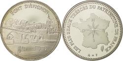 World Coins - France, Medal, Les plus beaux trésors du patrimoine de France, Pont d'Avignon