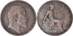 World Coins - Coin, Great Britain, Penny, 1909