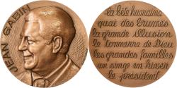 World Coins - France, Medal, Jean Gabin, 1966, Bronze, Gibert,
