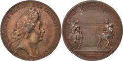 World Coins - France, Medal, Louis XIV, Politics, Society, War, Mauger, , Tin