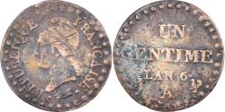 World Coins - Coin, France, Dupré, Centime, AN 6, Paris, , Bronze, KM:646