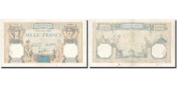 World Coins - France, 1000 Francs, Cérès, 1938, 1938-06-02, VF(20-25), Fayette:38.17, KM:90c