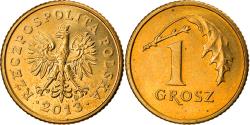 World Coins - Coin, Poland, Grosz, 2013, Warsaw, , Brass, KM:276