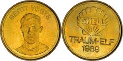 World Coins - Germany, Token, Shell, Traum-Elf, Football, Berti Vogts, 1969,