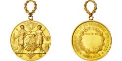 World Coins - France, Medal, French Third Republic, Sports & leisure, , Vermeil