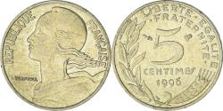 World Coins - France, Marianne, 5 Centimes, 1996, Paris, , Aluminum-Bronze, KM:933
