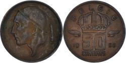 World Coins - Coin, Belgium, 50 Centimes, 1966