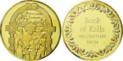 World Coins - Ireland, Medal, Book of Kells, , Vermeil