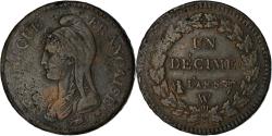 World Coins - Coin, France, Directoire, Decime, AN 5, Lille, Dupré, , Bronze