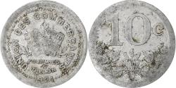 World Coins - France, Union des Commerçants, Fourmies et Trélon, 10 Centimes, 1921