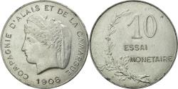 World Coins - Coin, France, 10 Centimes, 1908, ESSAI, , Aluminium