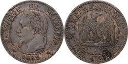 World Coins - Coin, France, Napoleon III, 2 Centimes, 1862, Paris, , Bronze