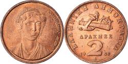 World Coins - Coin, Greece, 2 Drachmes, 1988