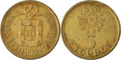 World Coins - Coin, Portugal, 5 Escudos, 1998