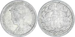 World Coins - Coin, Netherlands, 25 Cents, 1919