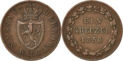 World Coins - Coin, German States, NASSAU, Adolph, Kreuzer, 1856, Wiesbaden,