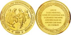 World Coins - France, Medal, French Fifth Republic, History, , Vermeil