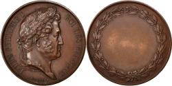 World Coins - France, Medal, Louis Philippe I, Politics, Society, War, Caqué,