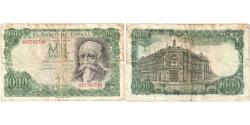 World Coins - Spain, 1000 Pesetas, 1971-09-17, KM:154, VF(20-25)