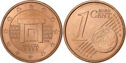 World Coins - Malta, Euro Cent, 2008, Paris, Copper Plated Steel,
