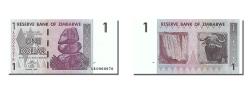 World Coins - Banknote, Zimbabwe, 1 Dollar, 2008, 2008-08-01, UNC(65-70)