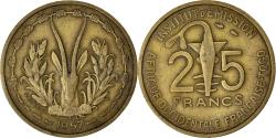 World Coins - Coin, French West Africa, 25 Francs, 1957, , Aluminum-Bronze, KM:9