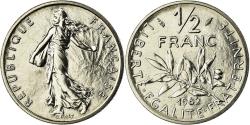 World Coins - Coin, France, Semeuse, 1/2 Franc, 1982, Paris, , Nickel, KM:931.1
