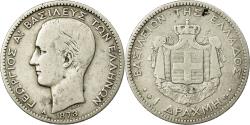 World Coins - Coin, Greece, George I, Drachma, 1873, Paris, , Silver, KM:38