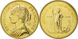 World Coins - France, Medal, Bicentenaire de la Prise de la Bastille, History, Dubois.A