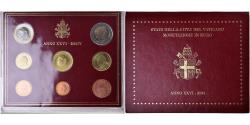 World Coins - Vatican, Euro-Set, 2004, Rome, Anno XXVI Rome Jean-Paul II, 1 Cent to 2 Euro