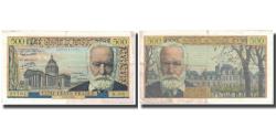 World Coins - France, 500 Francs, Victor Hugo, 1958, 1958-09-04, VF(20-25), Fayette:35.10