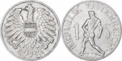 World Coins - Austria, Schilling, 1952, Vienna, Aluminum,