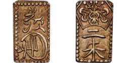 World Coins - Japan, Kōmei, 2 Shu, Man'en, 1860-1869, Edo, Electrum,